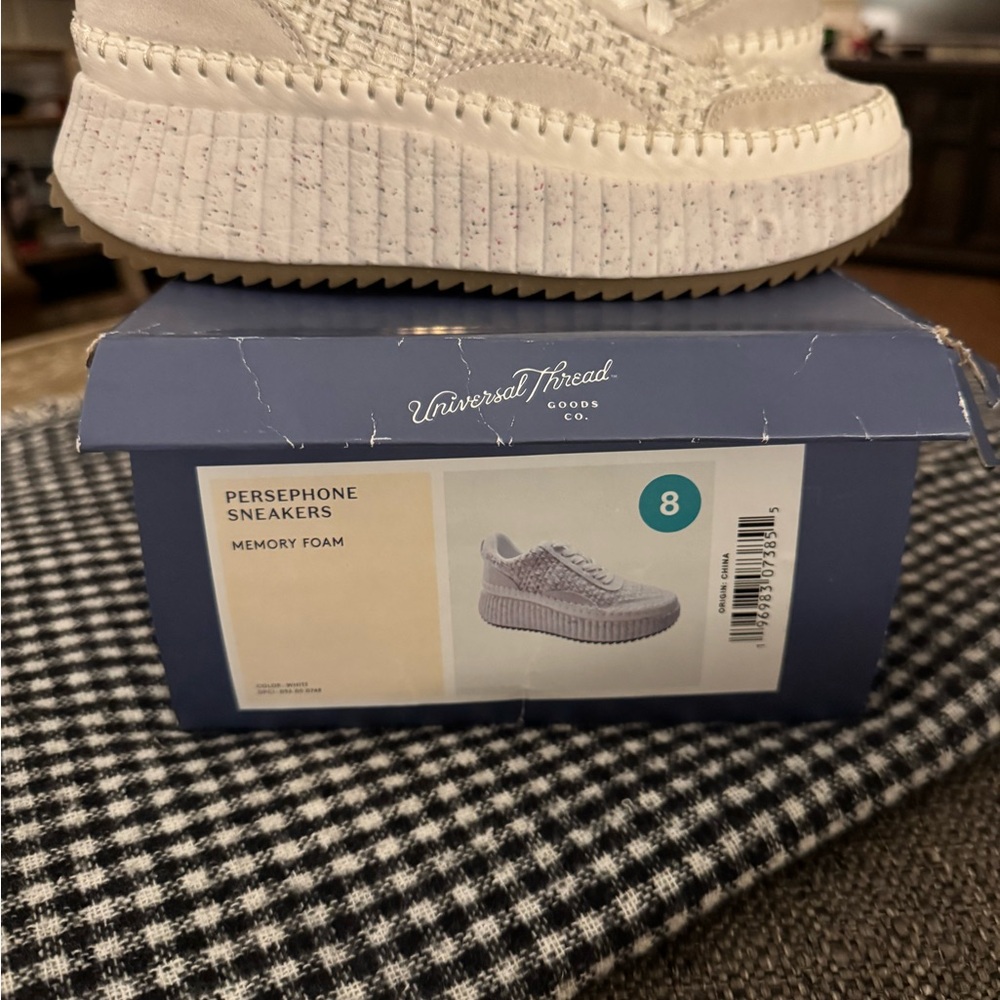 Platform Universal Thread Cream Textured Women's … - image 2